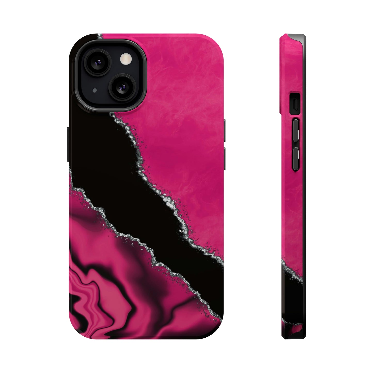 Marble Art Hot Pink Geode, MagSafe