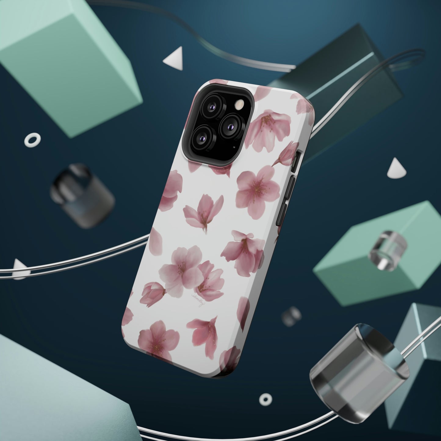 Sakura Cherry Blossoms in Spring (White), MagSafe