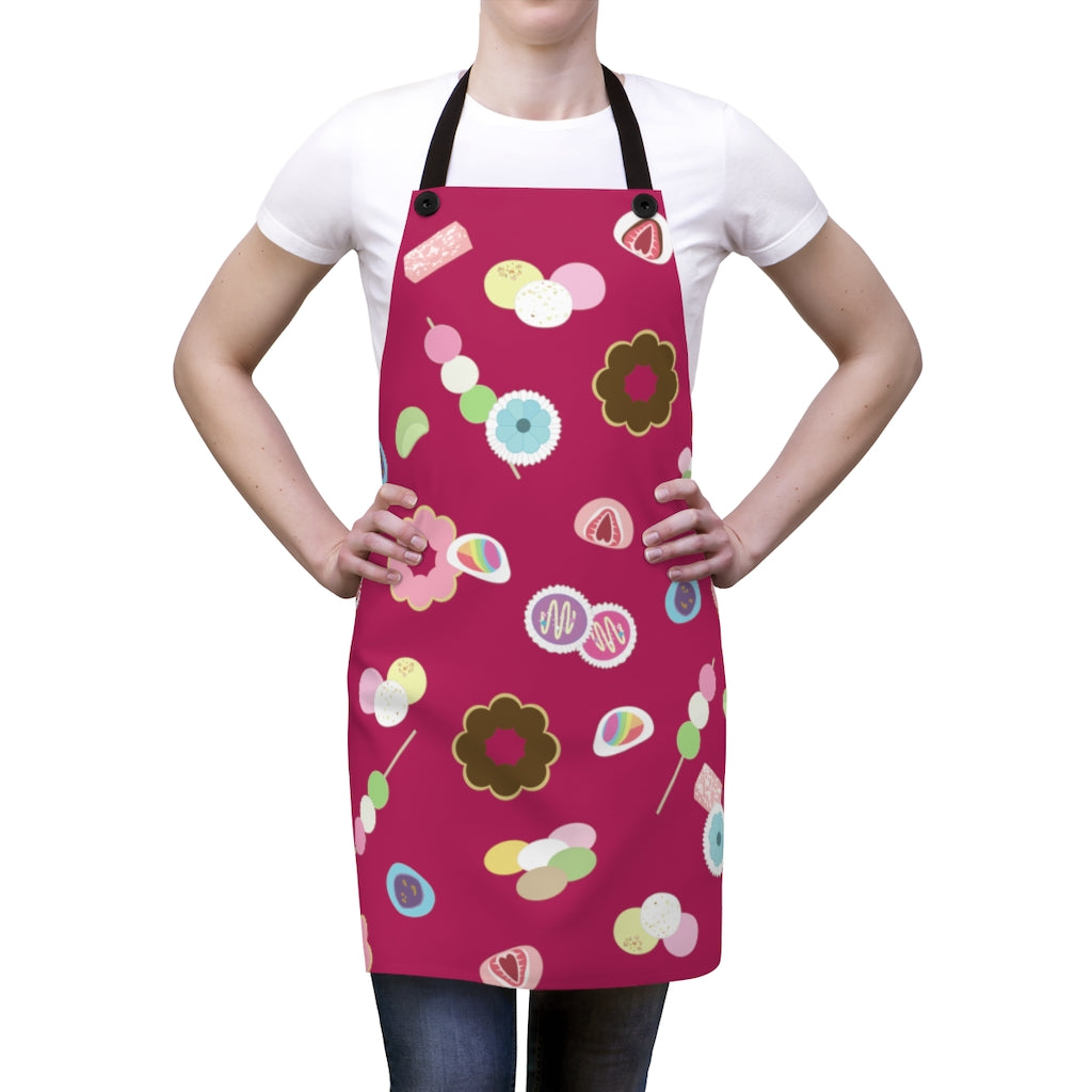 Apron- Mochi Magic (Berry)
