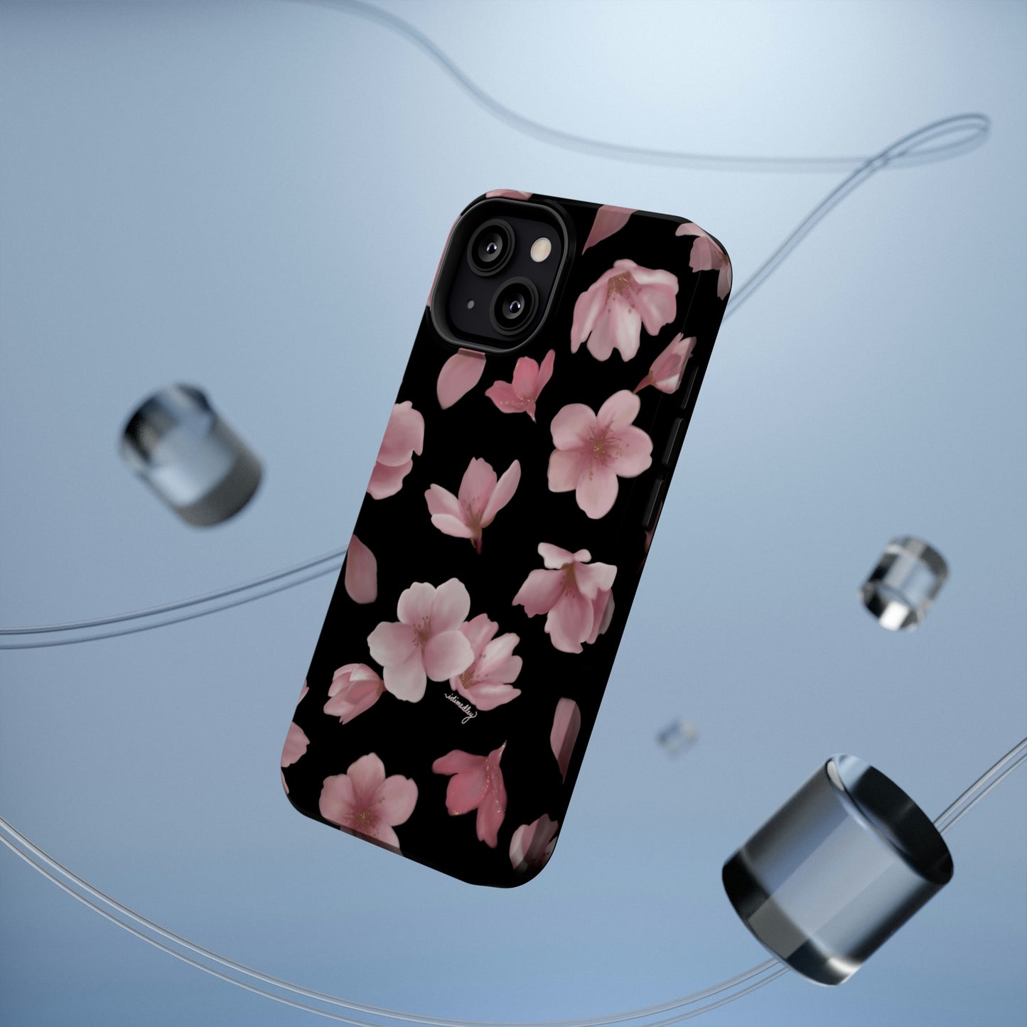 Sakura Cherry Blossoms in Spring (Black), MagSafe