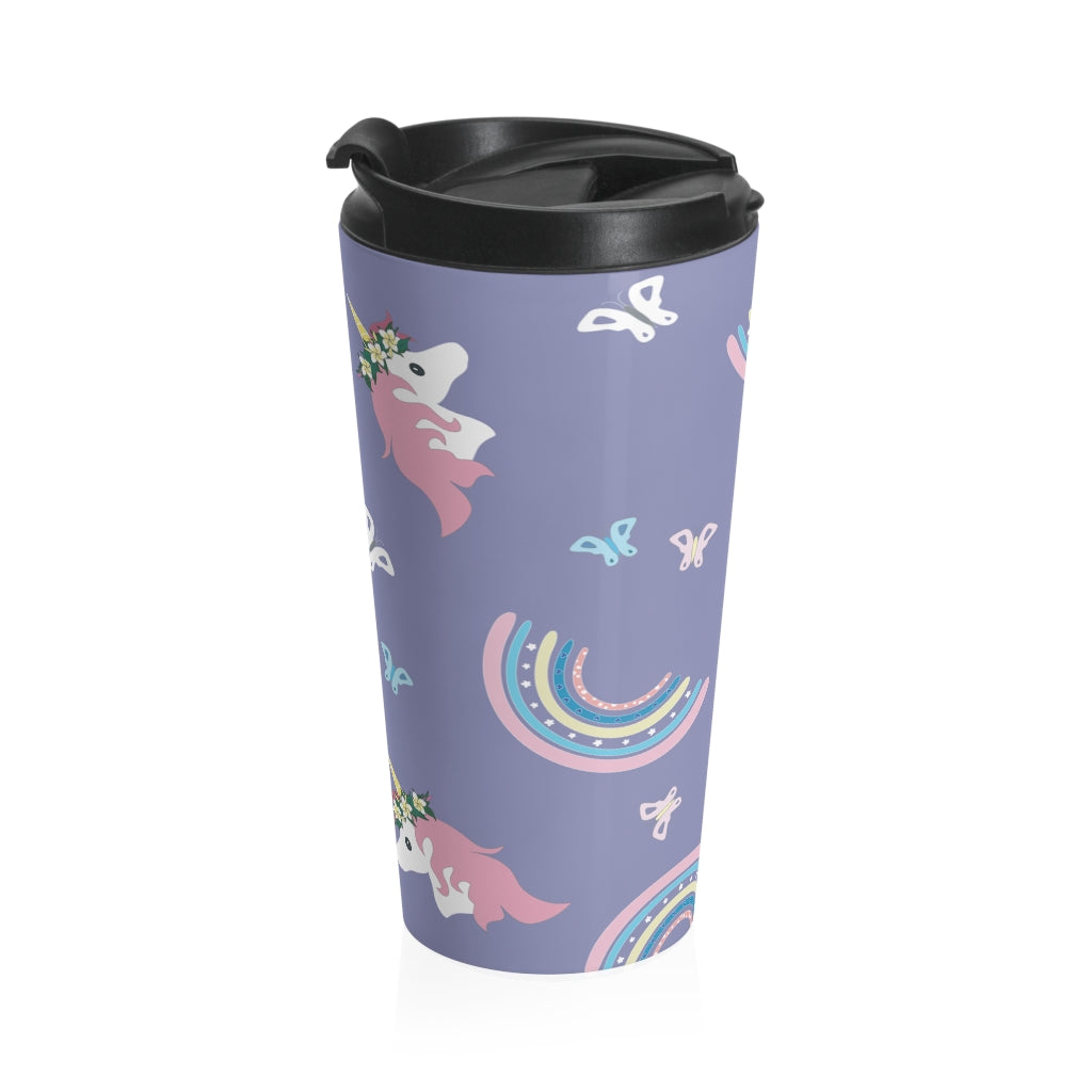 Tumbler/Travel Mug 15 oz- Unicorn Lane