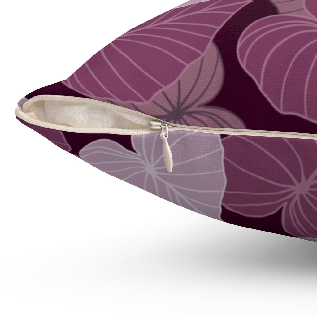 Canvas Throw Pillow Case- Kalo Pinks