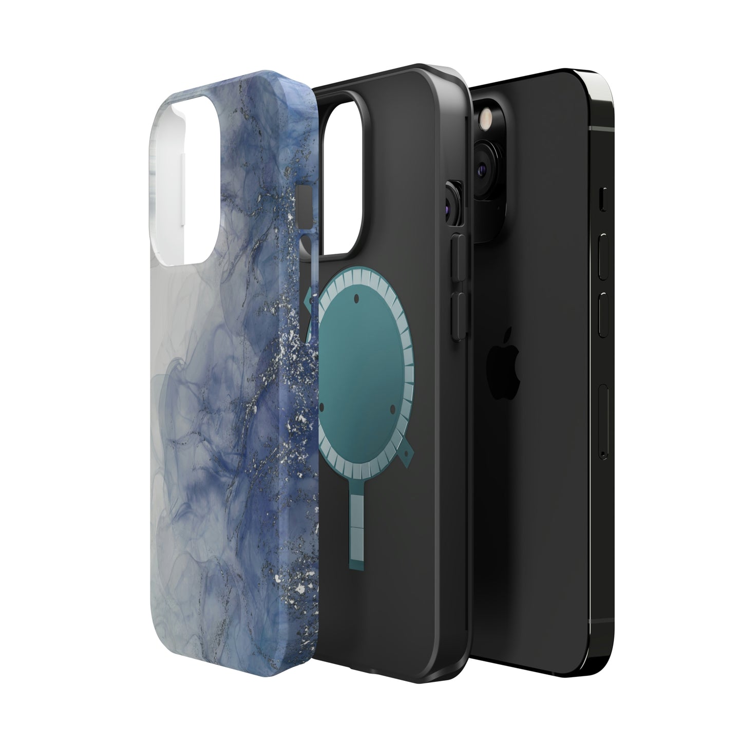 Cool Hues Alcohol Ink Art, MagSafe