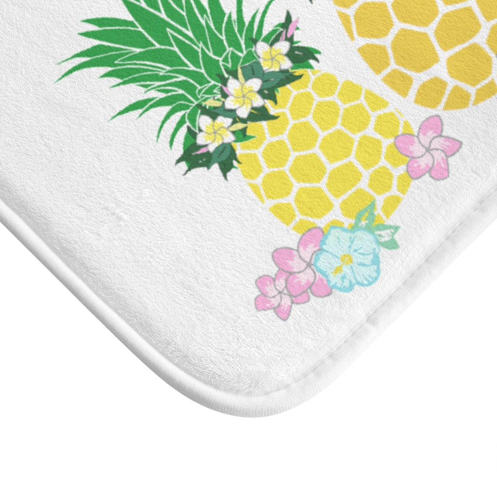 Bath Mat- Pineapple Ducky Party
