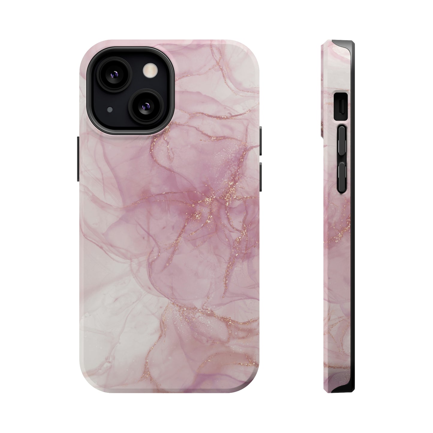 Rose Gold Alcohol Ink Art, MagSafe