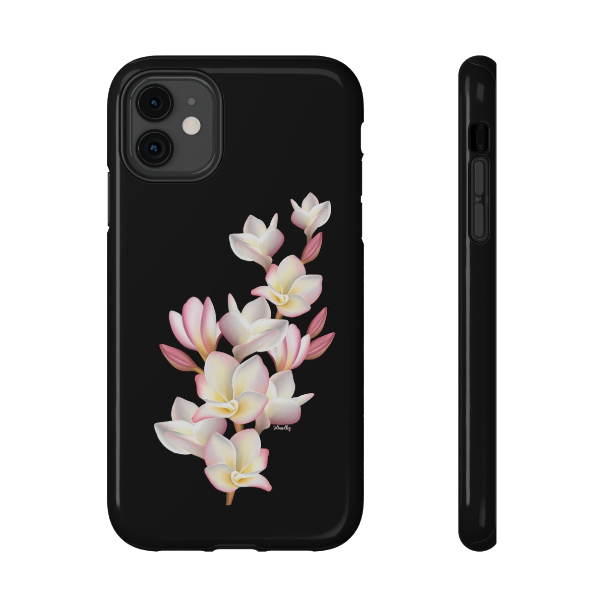 Plumeria Cluster (Black)