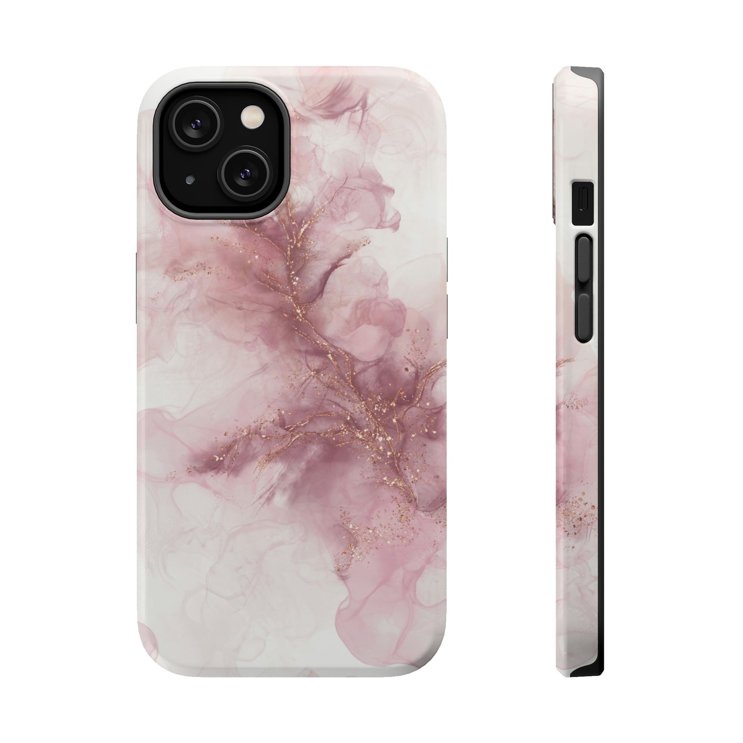 Pink Geode Alcohol Ink Art, MagSafe