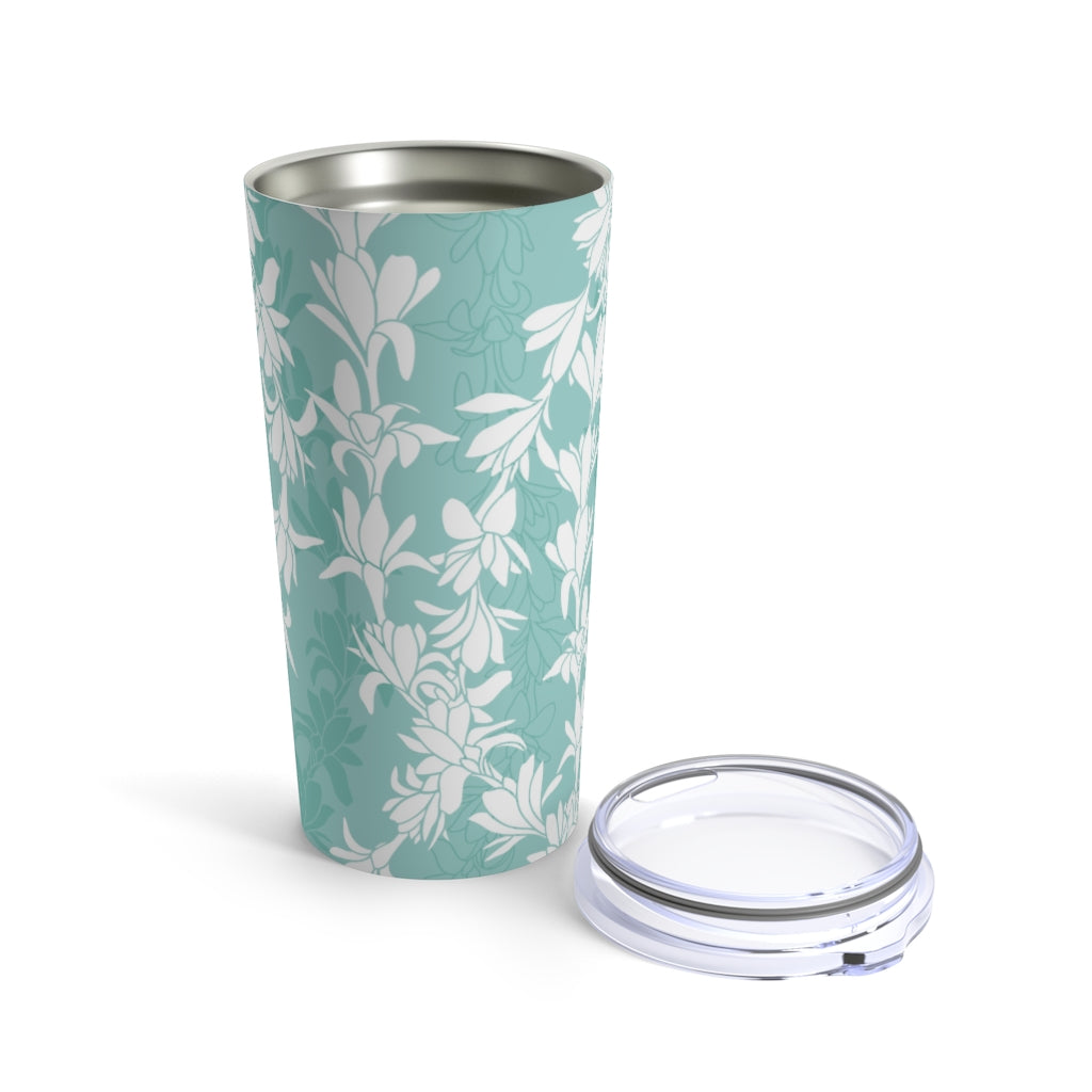 Tumbler 20oz- Tuberoses for Nohea (Seagreen)