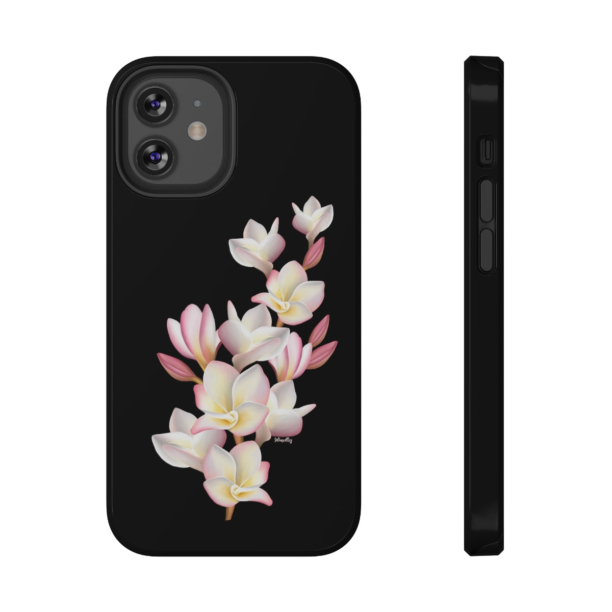 Plumeria Cluster (Black)