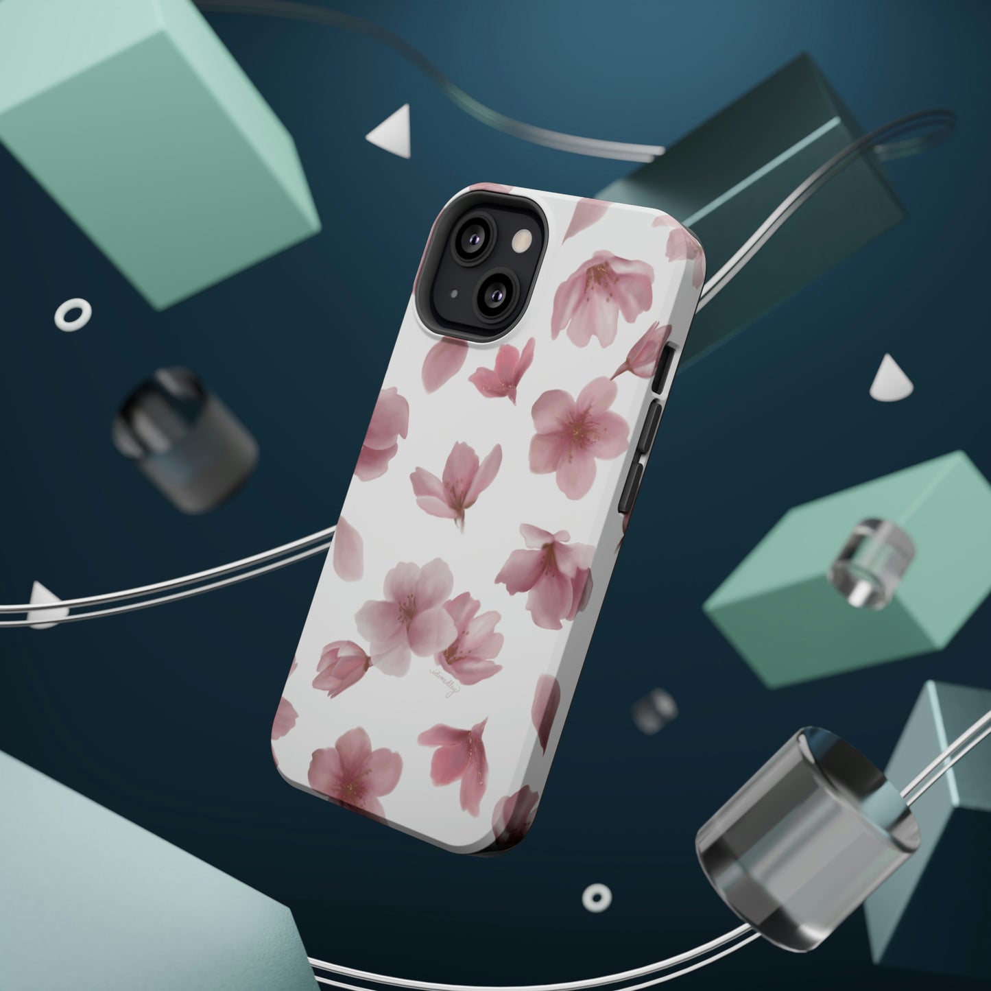Sakura Cherry Blossoms in Spring (White), MagSafe