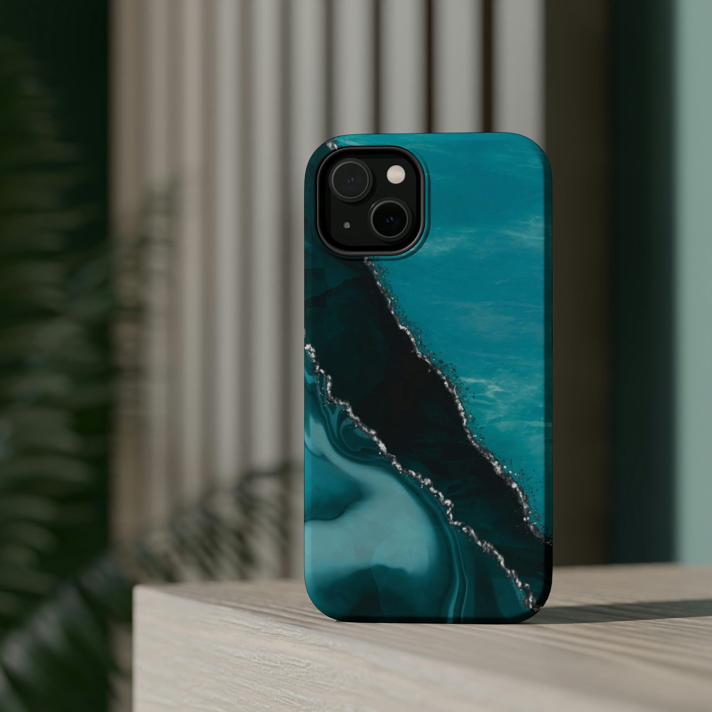 Marble Art Turquoise Geode, MagSafe