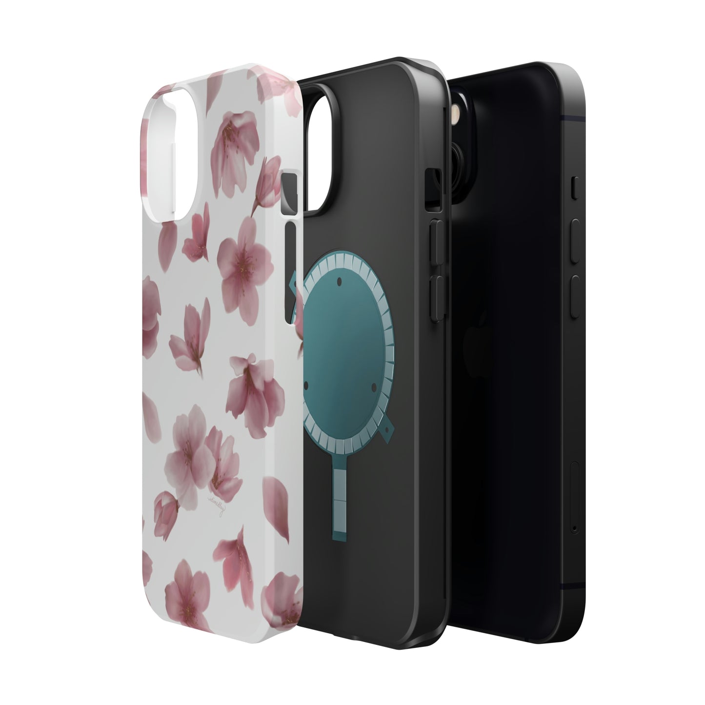 Sakura Cherry Blossoms in Spring (White), MagSafe