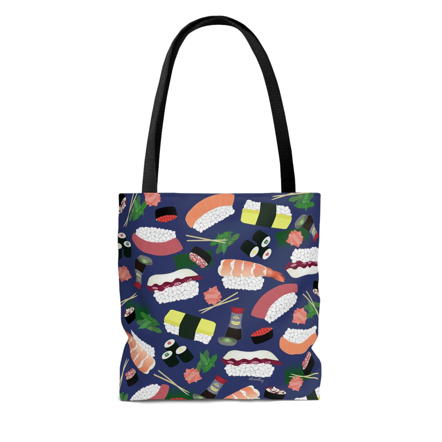 Tote bag- Sushi Lovers (Blue)