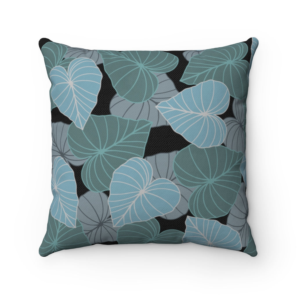 Canvas Throw Pillow Case- Kalo Blues