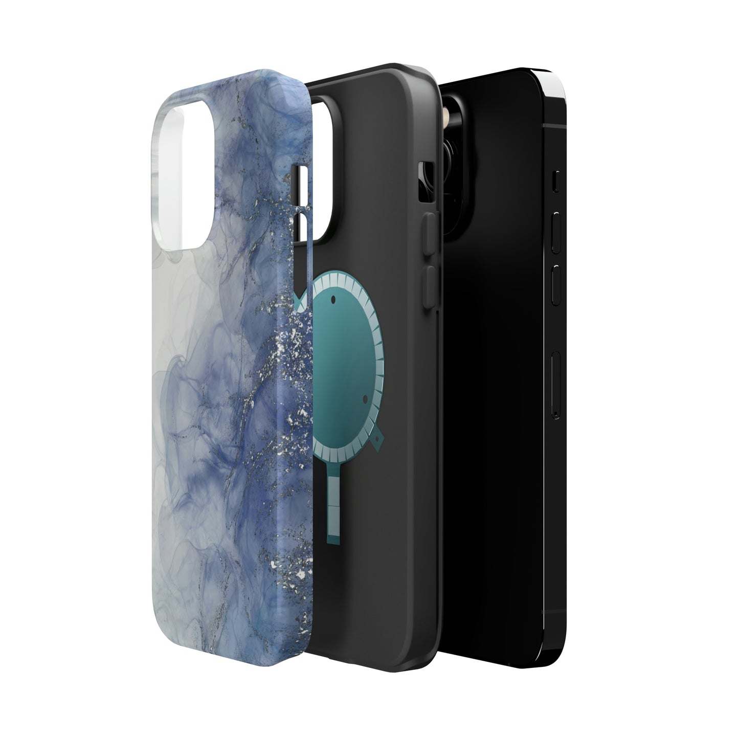 Cool Hues Alcohol Ink Art, MagSafe