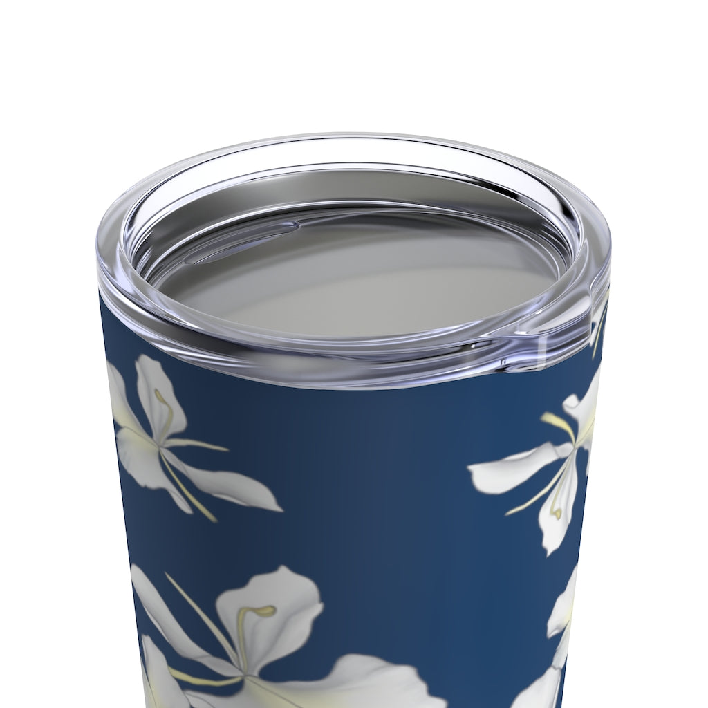 Tumbler 20oz- Awapuhi Falling (Navy Blue)