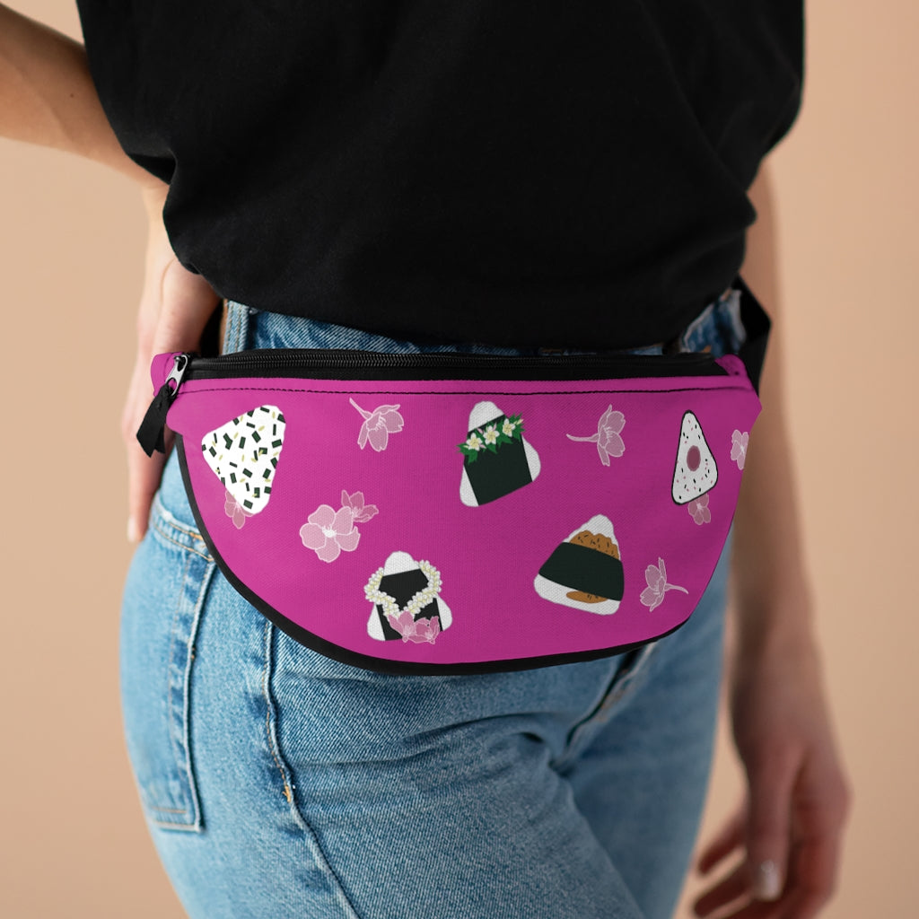 Waist/Hip/Shoulder Pack- Musubi Medley (Dragonfruit)