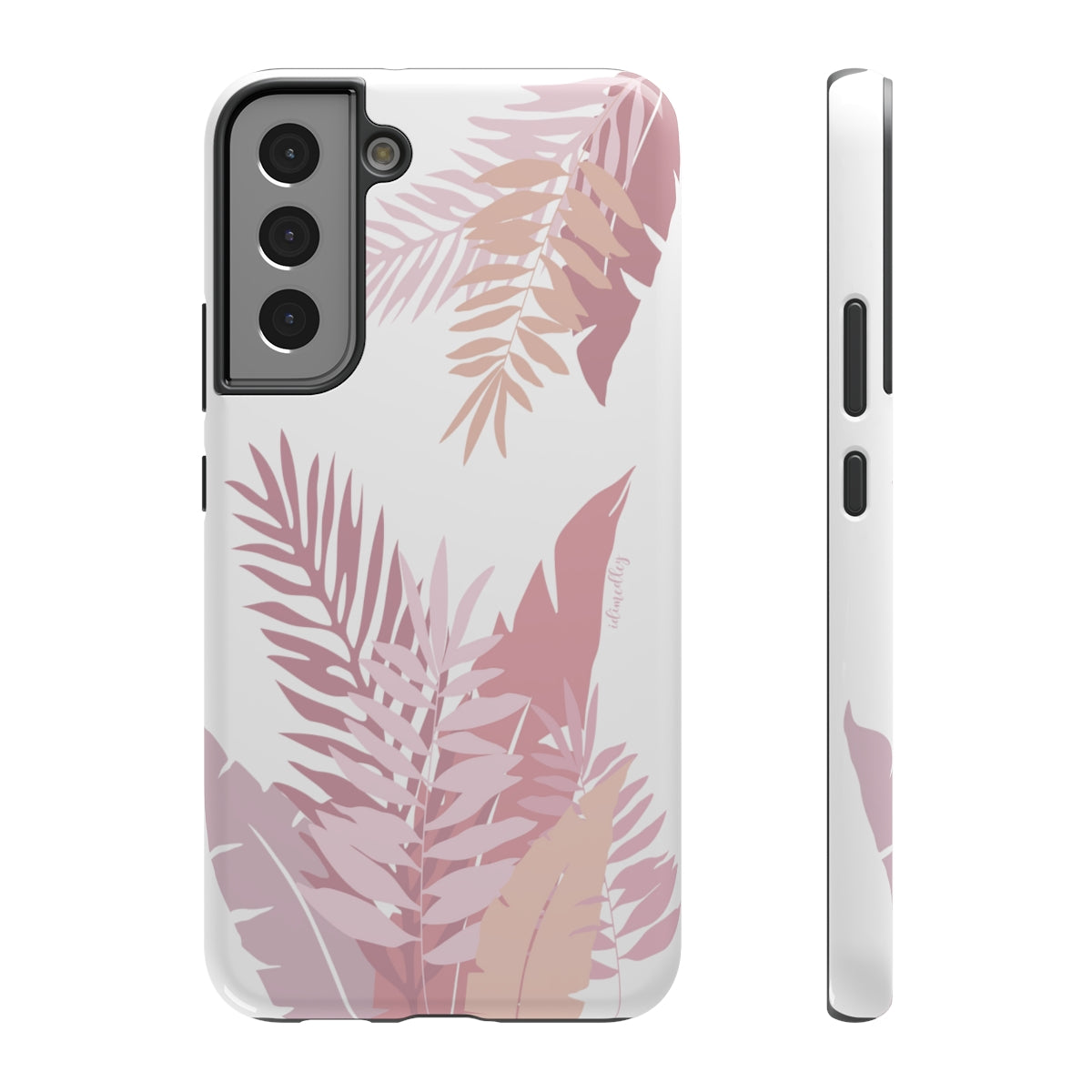 Whispering Leaves (Pink and White)