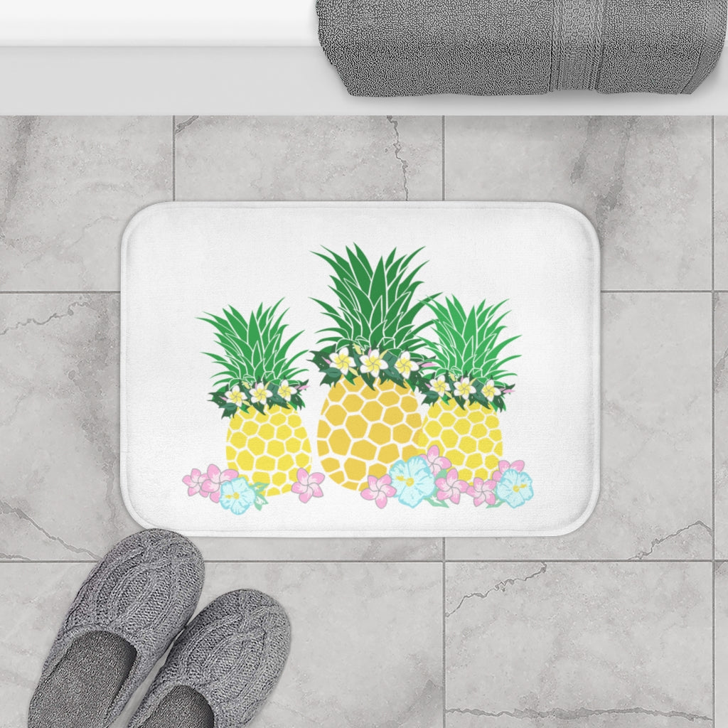 Bath Mat- Pineapple Ducky Party