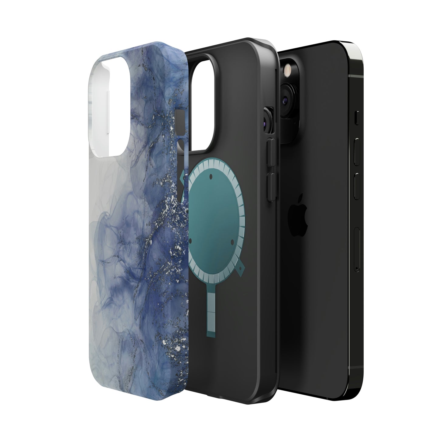 Cool Hues Alcohol Ink Art, MagSafe
