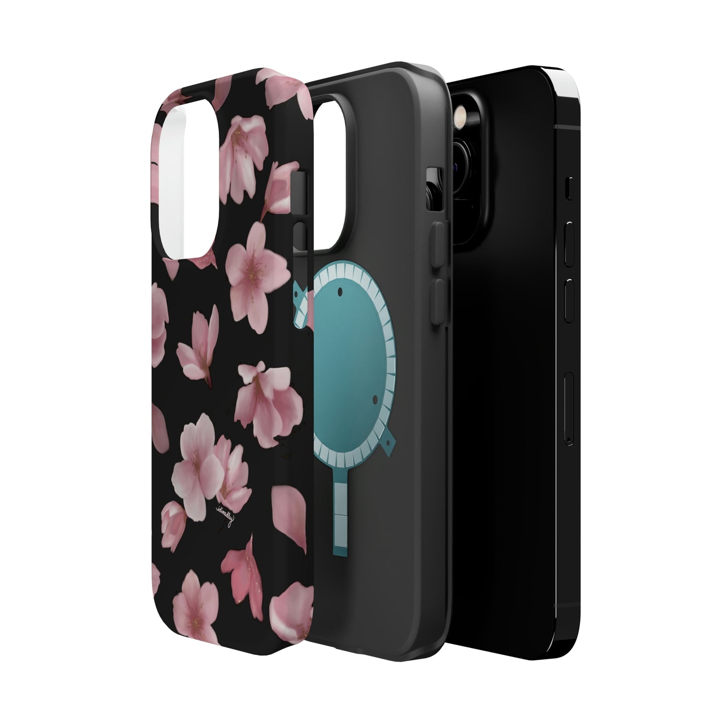 Sakura Cherry Blossoms in Spring (Black), MagSafe