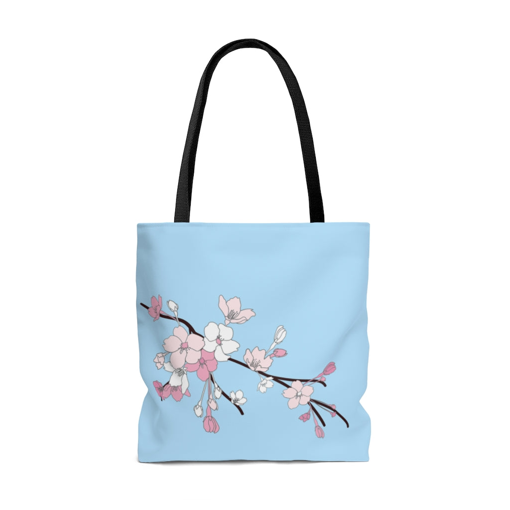 Tote bag- Sakura Blooms (Spring Skies)
