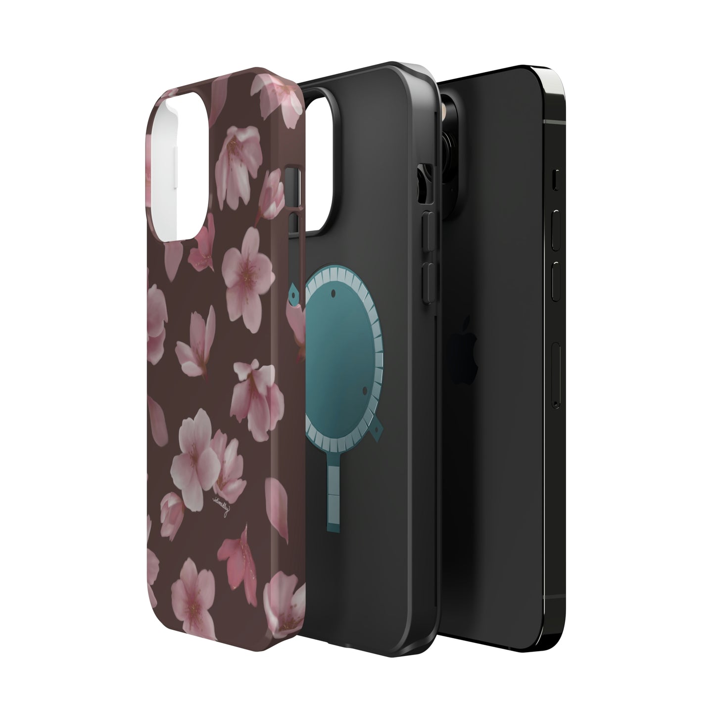 Sakura Cherry Blossoms in Spring (Brown), MagSafe