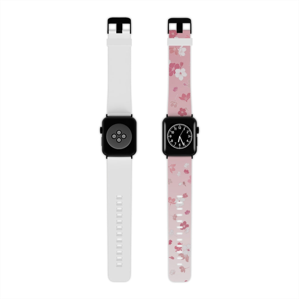 Watch Band for Apple Watch- Falling Sakura Cherry Blossoms