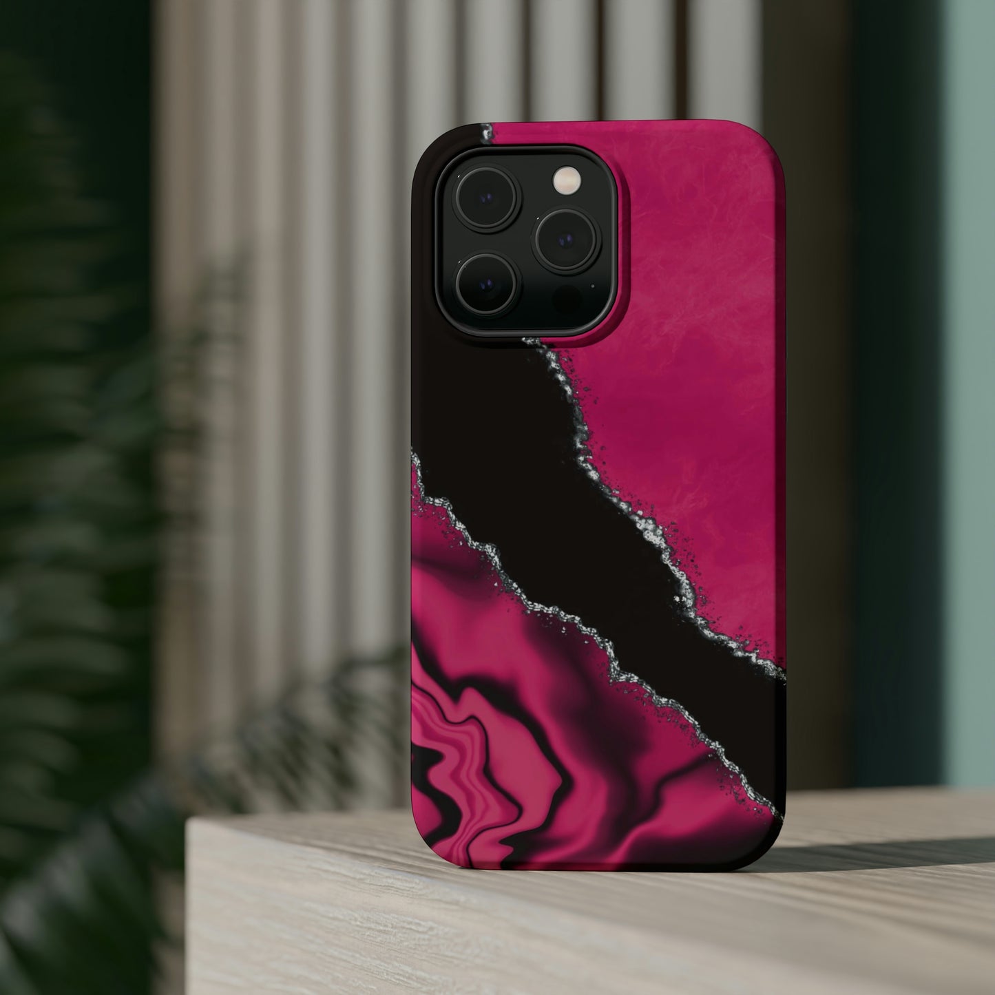 Marble Art Hot Pink Geode, MagSafe