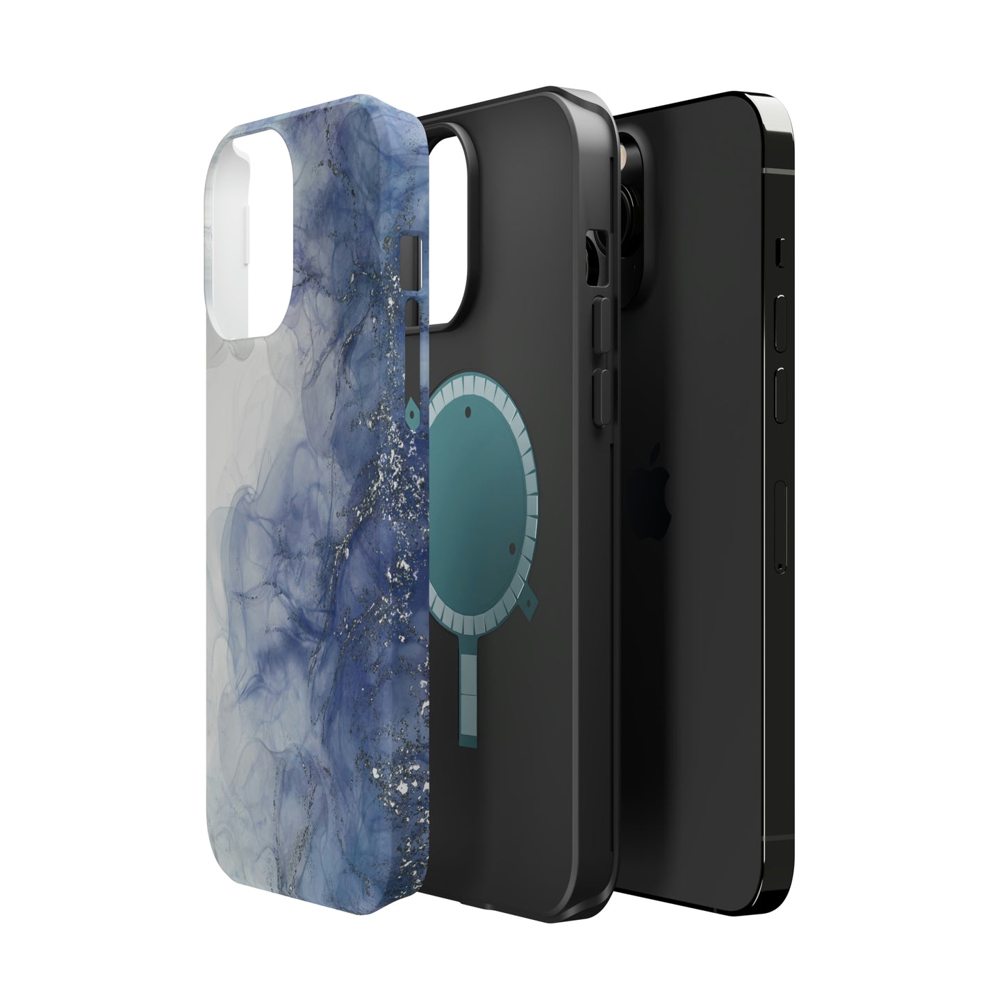 Cool Hues Alcohol Ink Art, MagSafe