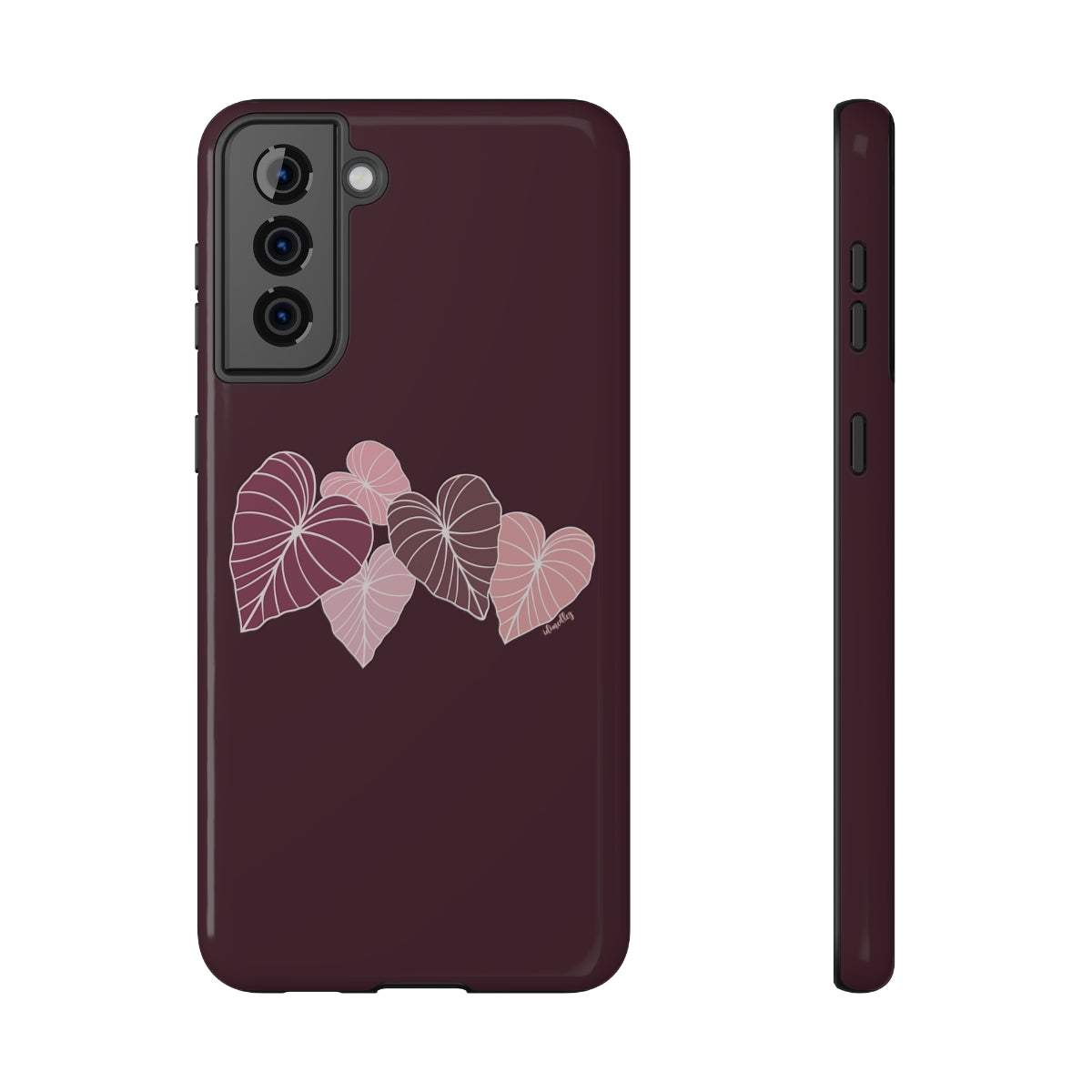 Kalo Fields in Shades of Mauve and Pink