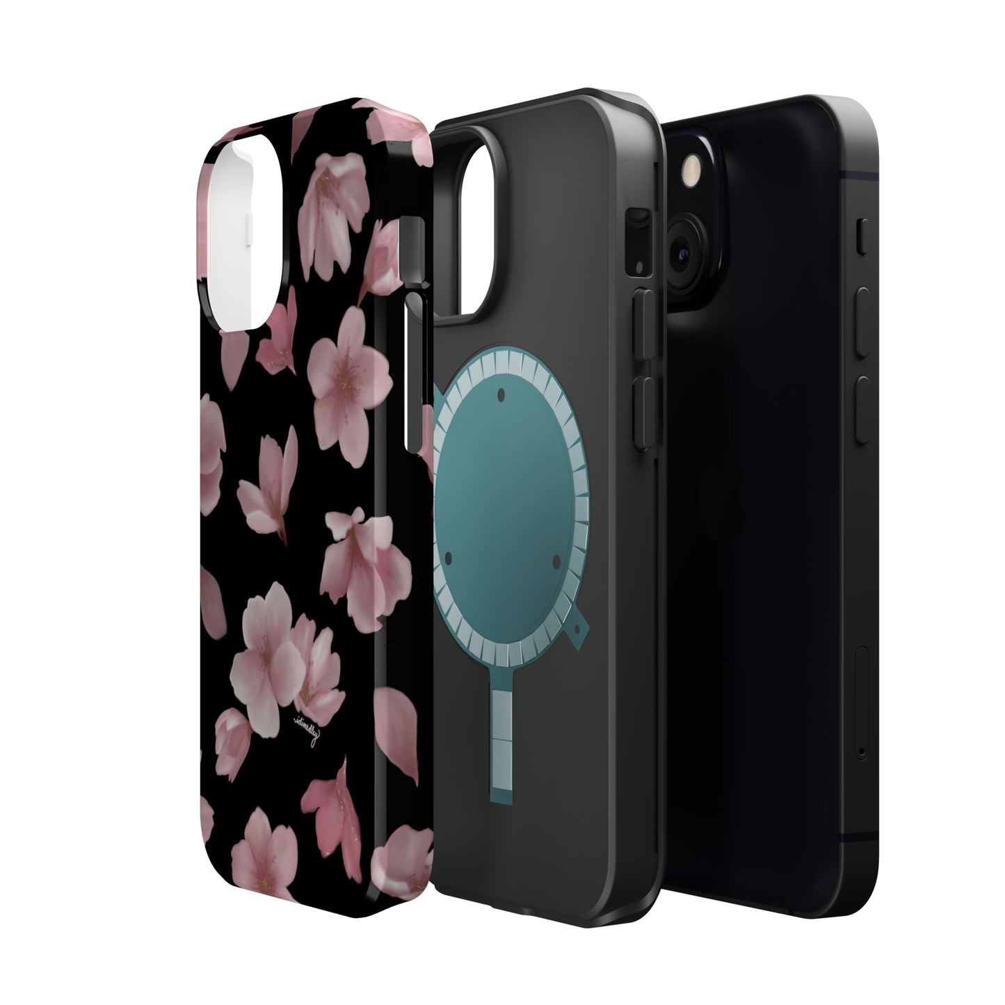 Sakura Cherry Blossoms in Spring (Black), MagSafe