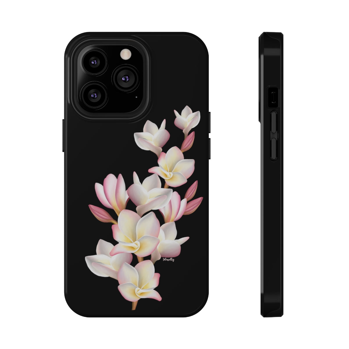 Plumeria Cluster (Black)