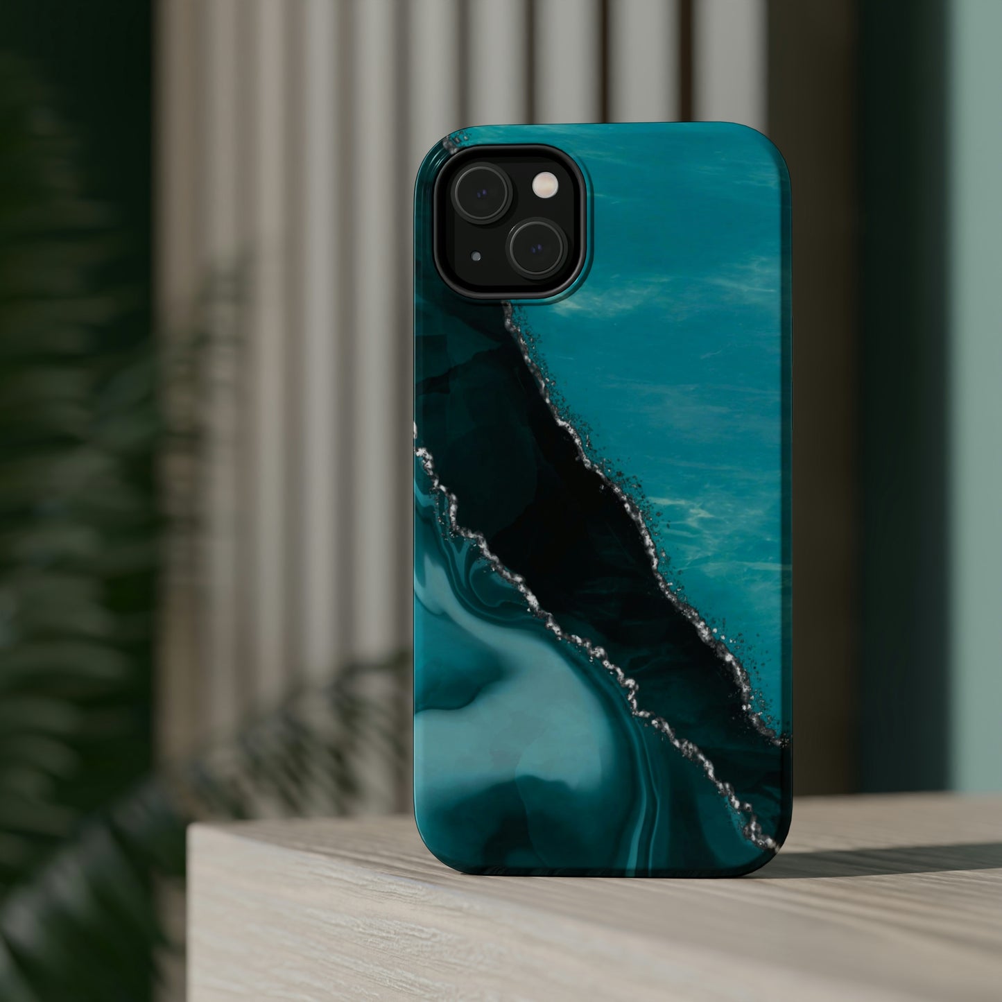 Marble Art Turquoise Geode, MagSafe