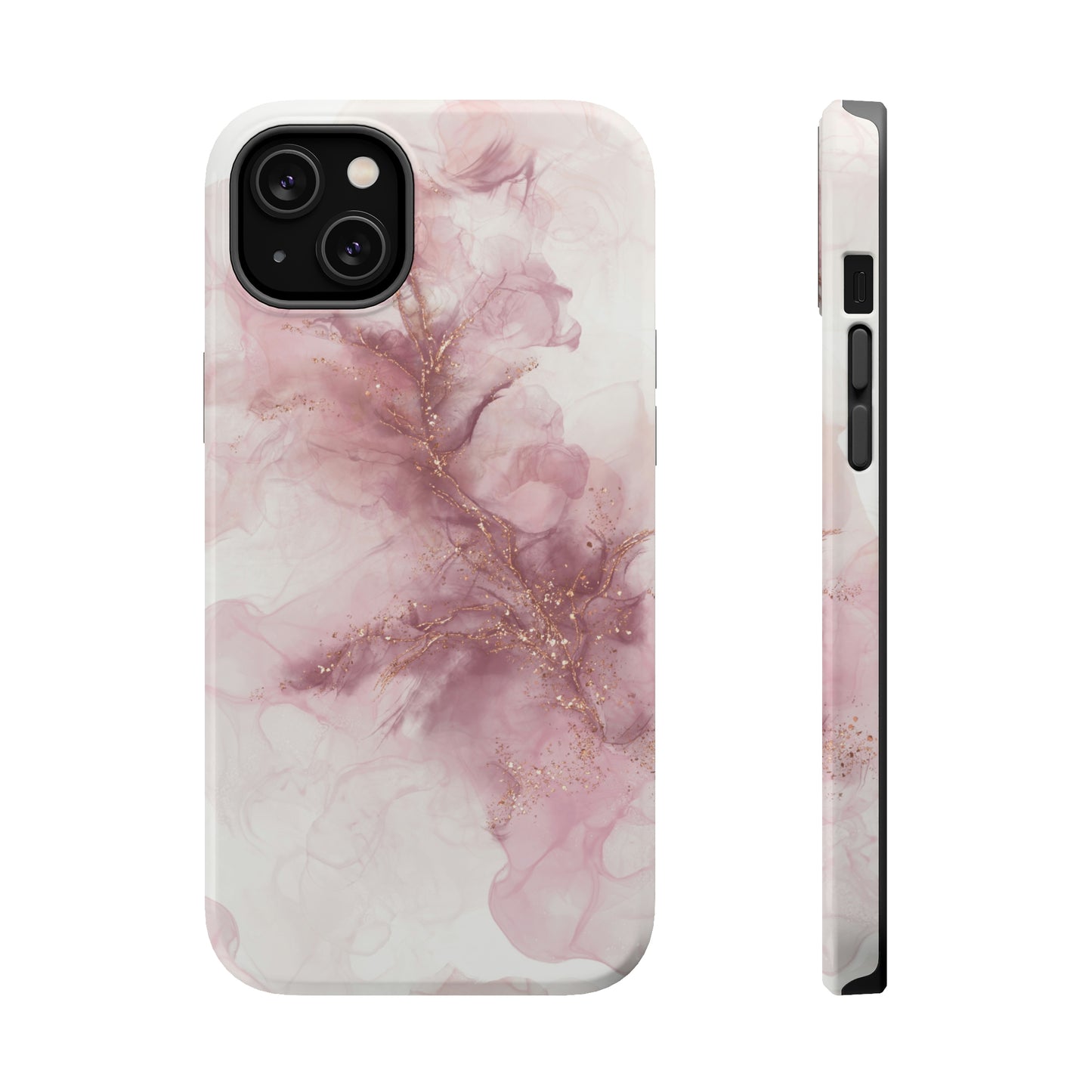 Pink Geode Alcohol Ink Art, MagSafe