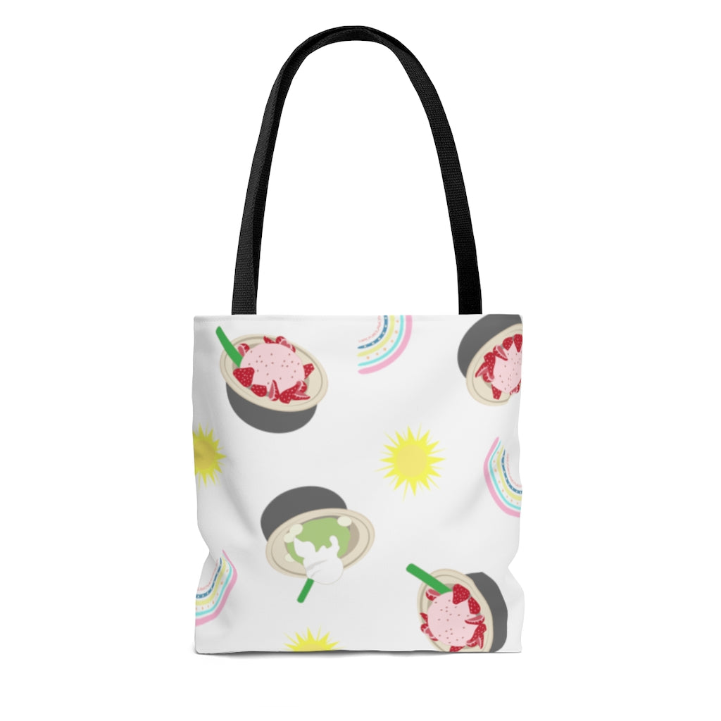 Tote bag- Shave Ice and Rainbows