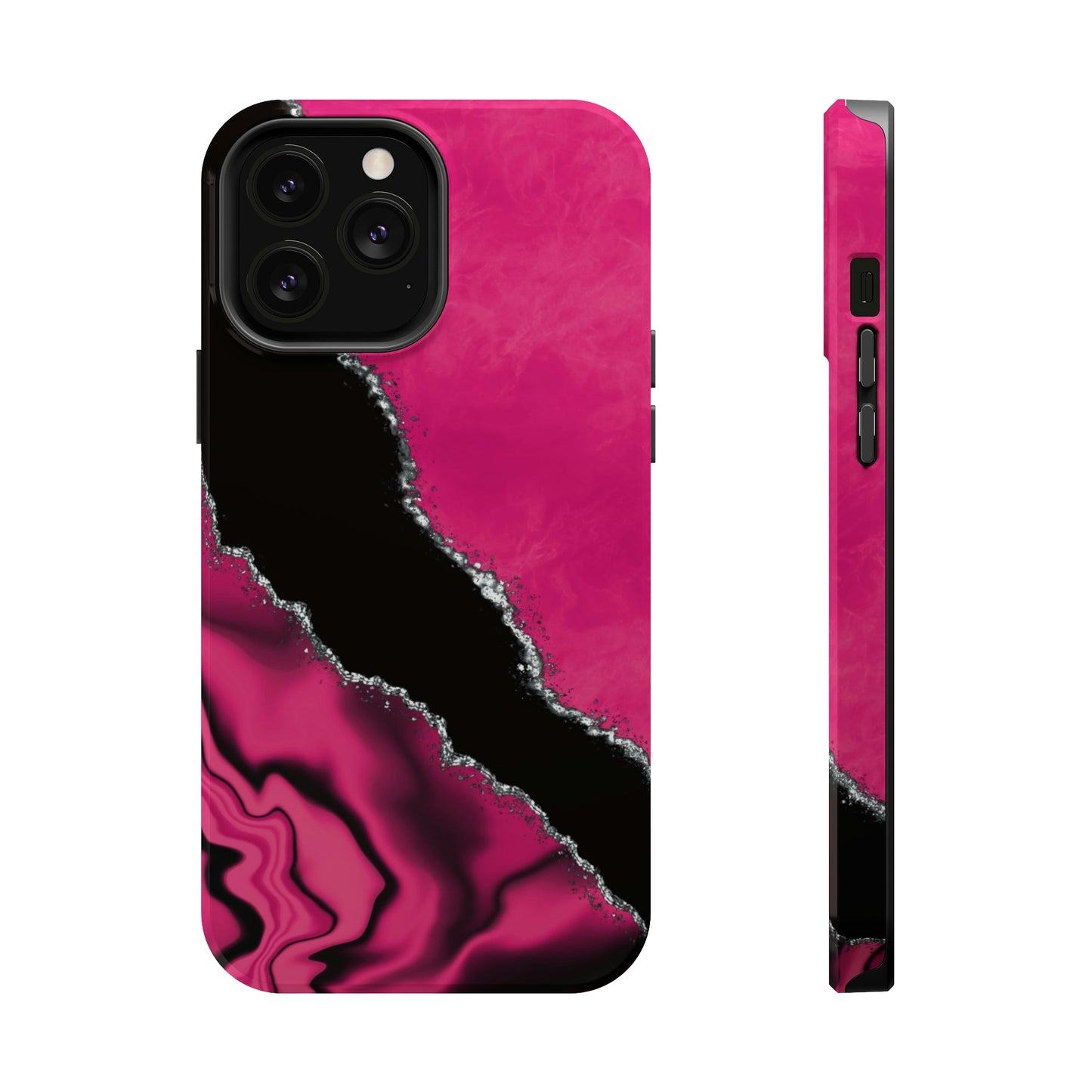 Marble Art Hot Pink Geode, MagSafe