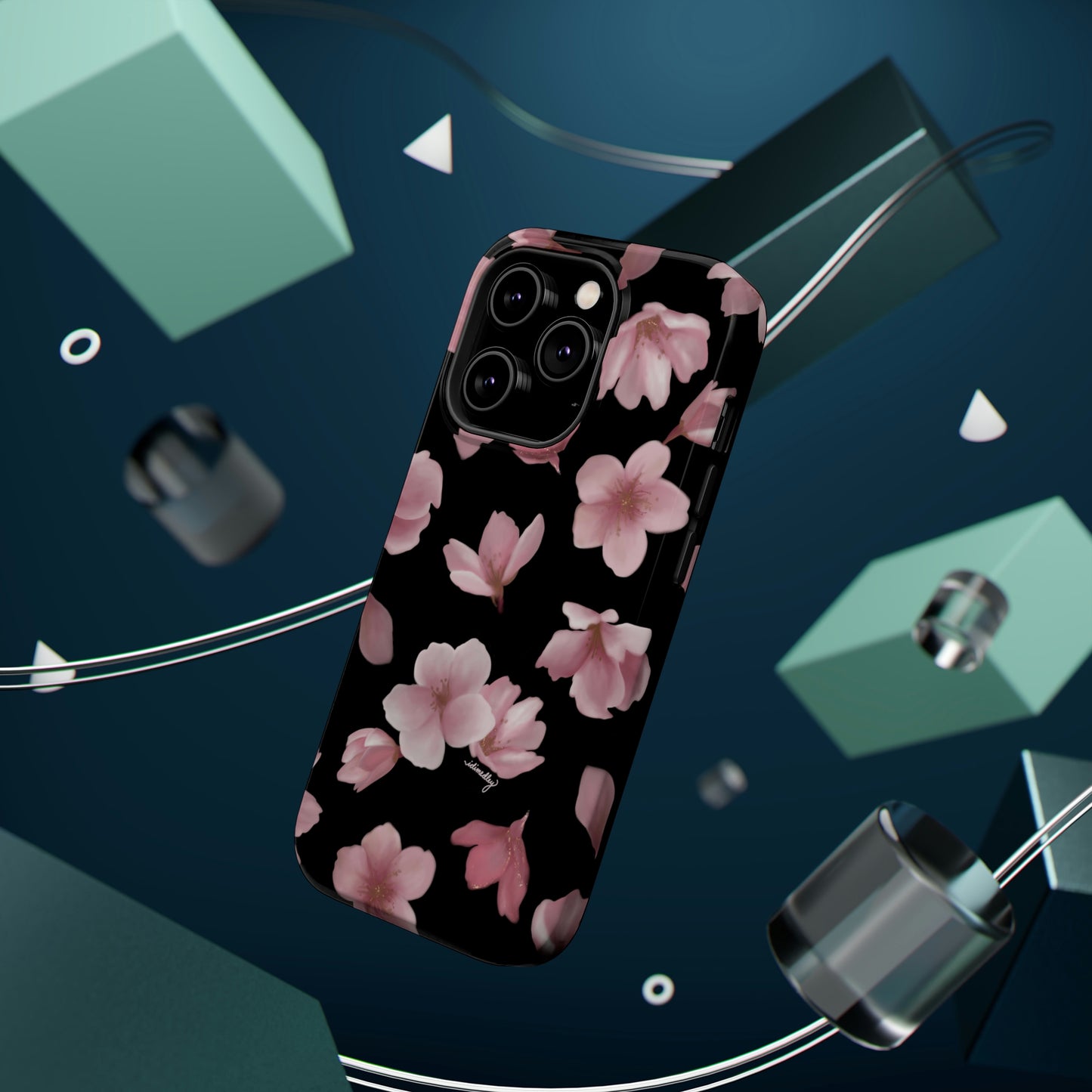 Sakura Cherry Blossoms in Spring (Black), MagSafe