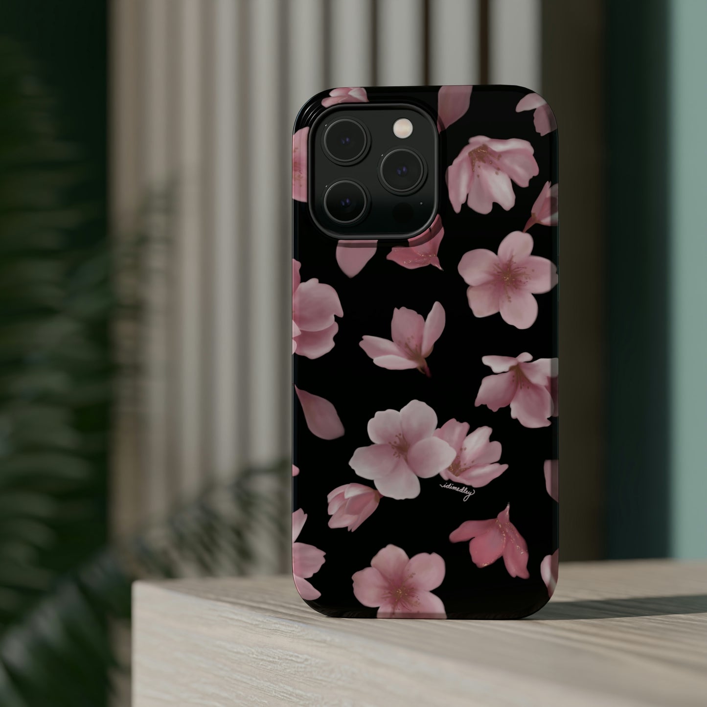 Sakura Cherry Blossoms in Spring (Black), MagSafe