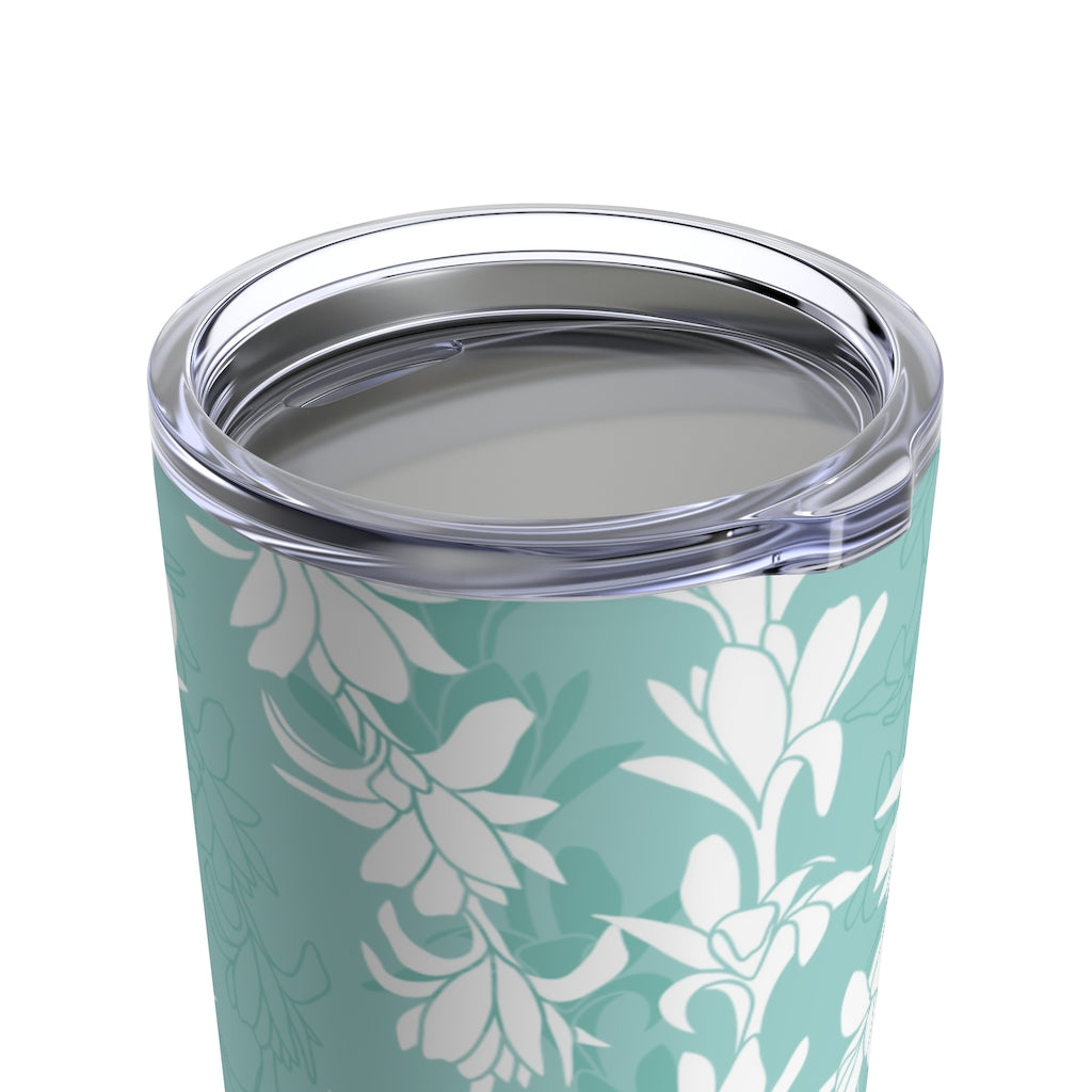 Tumbler 20oz- Tuberoses for Nohea (Seagreen)