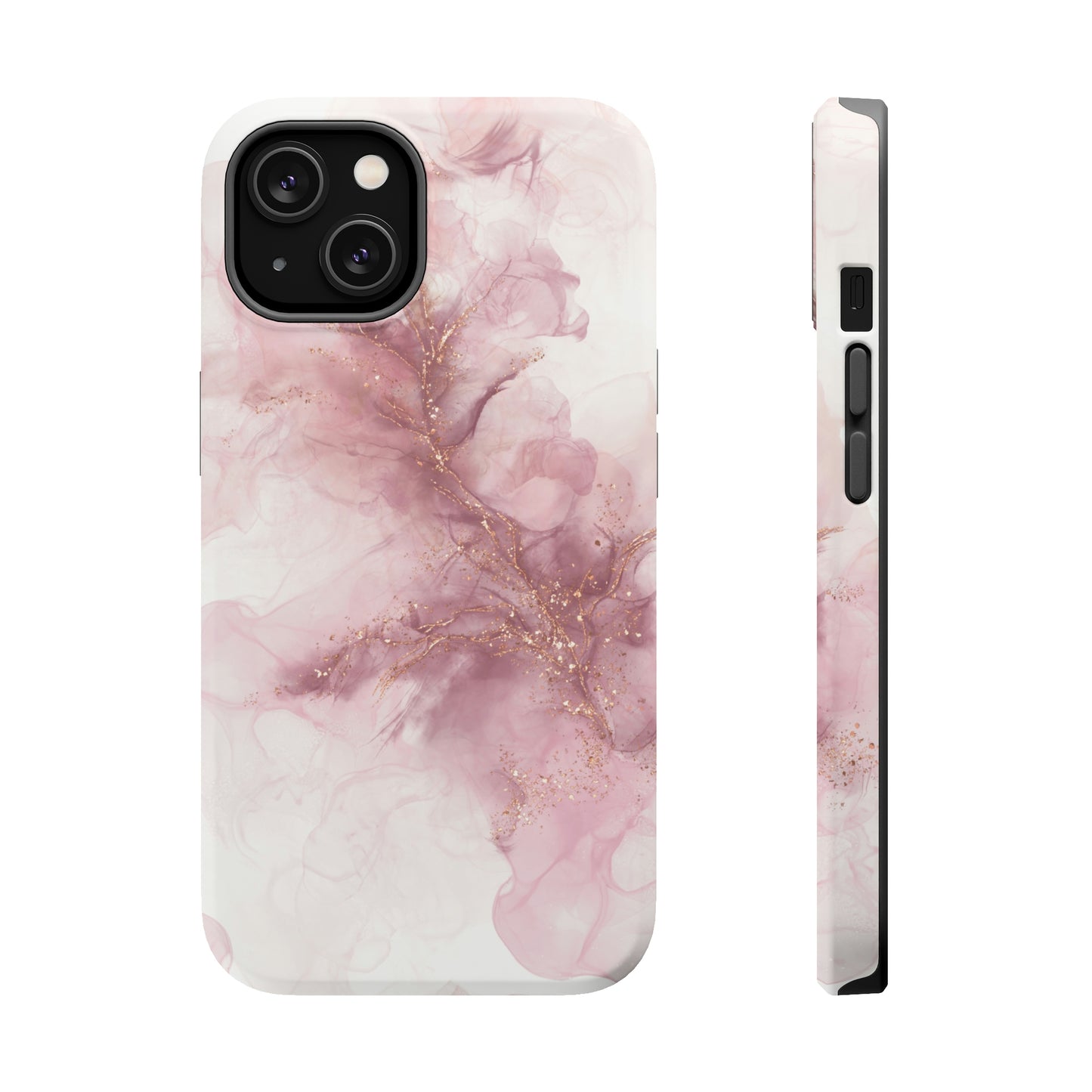 Pink Geode Alcohol Ink Art, MagSafe