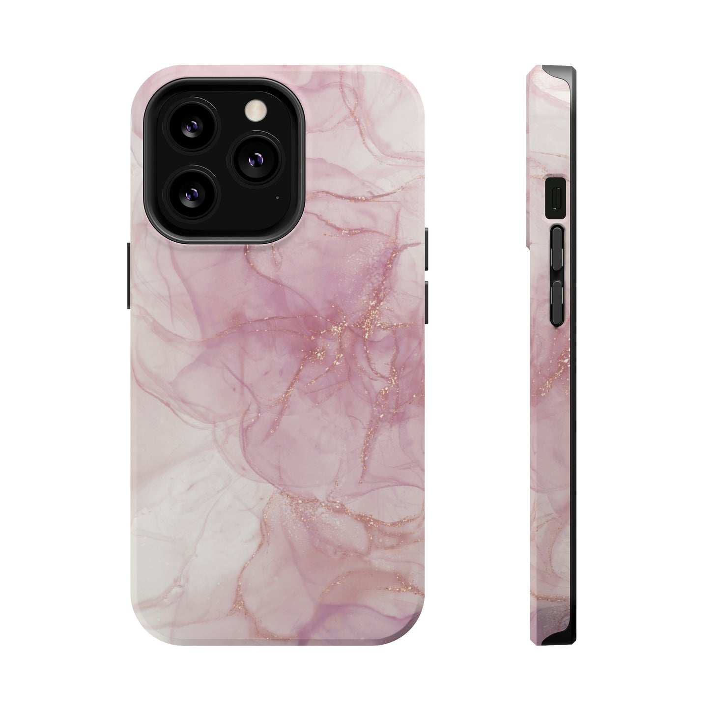 Rose Gold Alcohol Ink Art, MagSafe