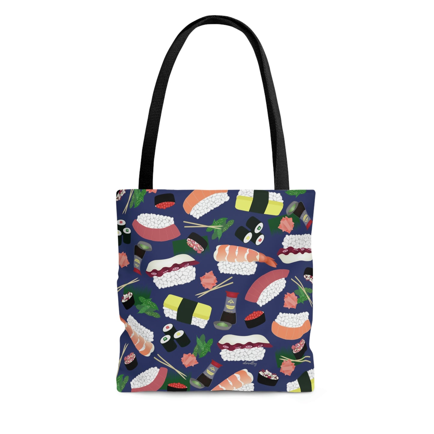 Tote bag- Sushi Lovers (Blue)