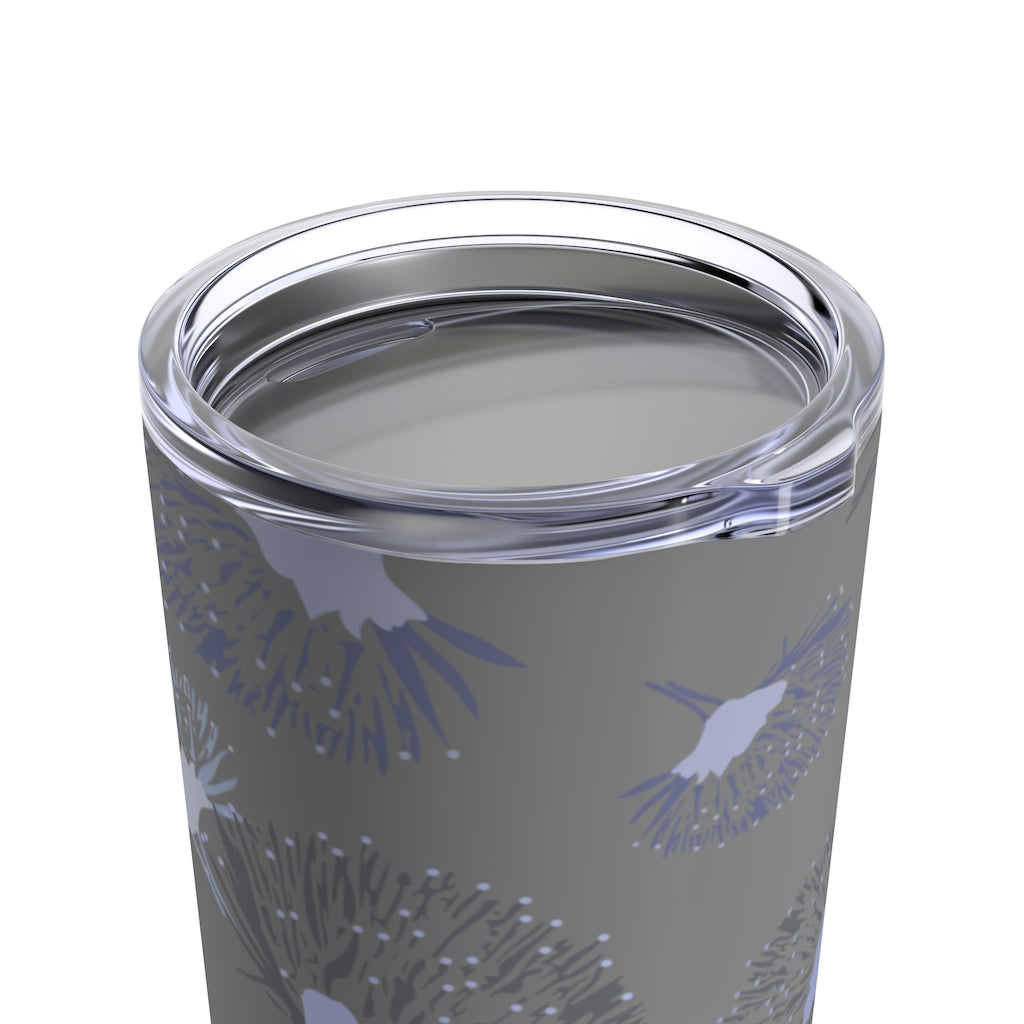 Tumbler 20oz- Ohia Lehua Periwinkle Twinkle (Rain Clouds)