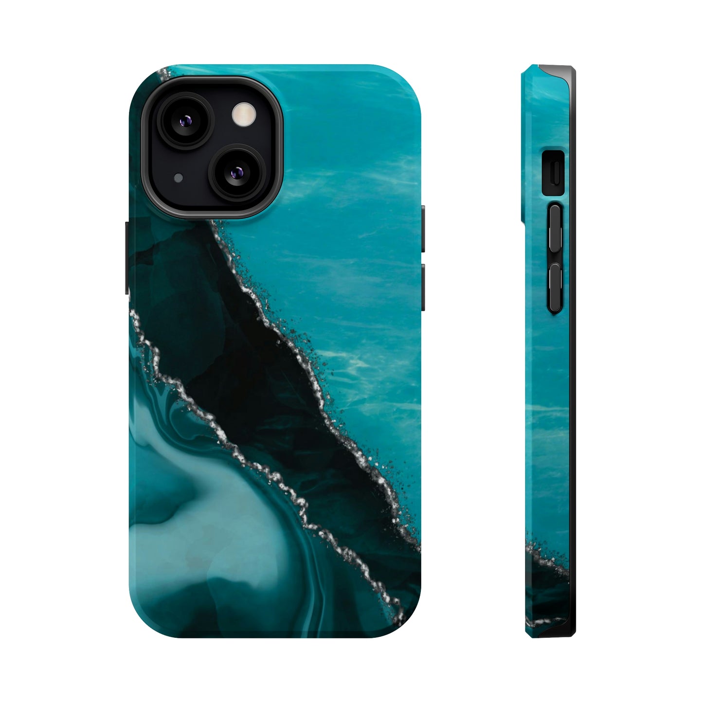 Marble Art Turquoise Geode, MagSafe