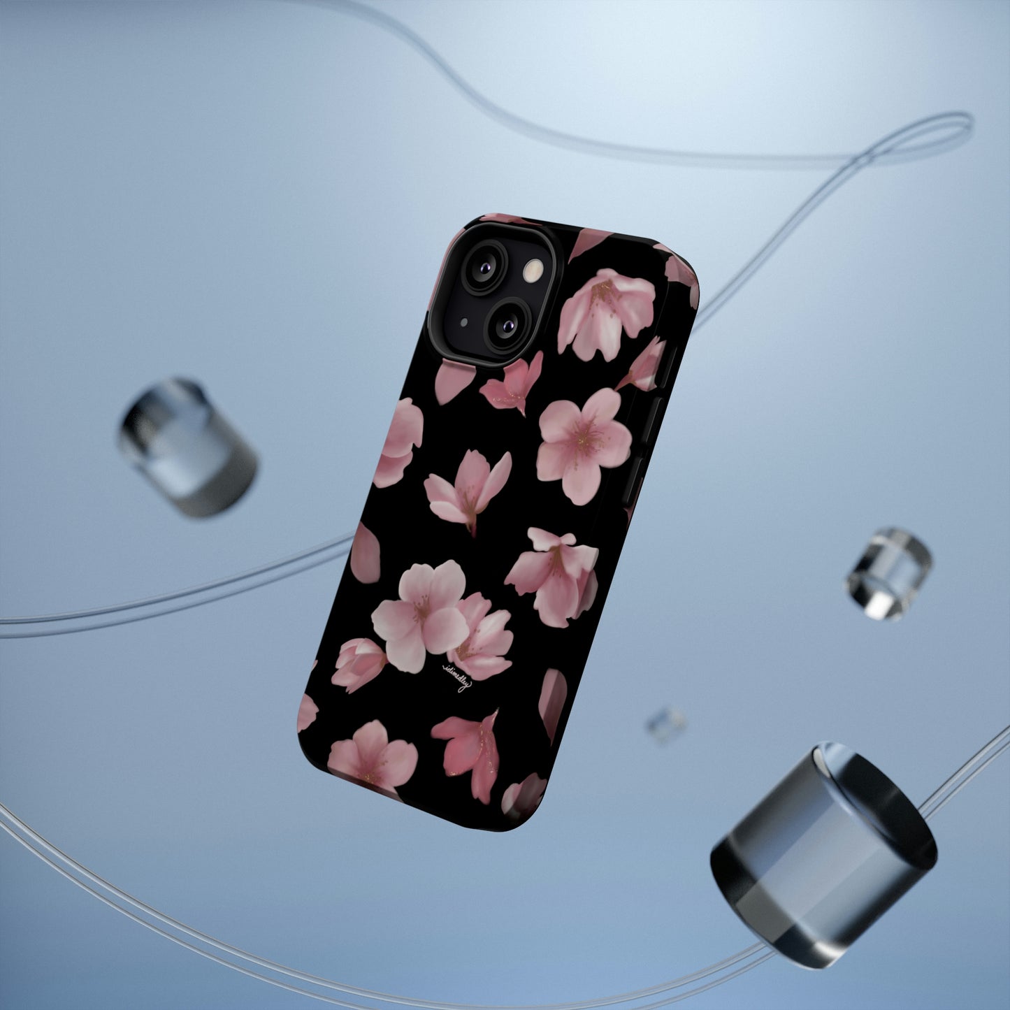 Sakura Cherry Blossoms in Spring (Black), MagSafe
