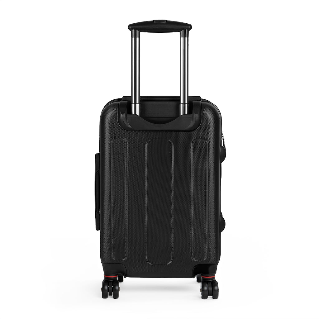 Rollaboard Carry On Luggage/Suitcase- Puakenikeni Curvilinear Lei (Rosey Pink)