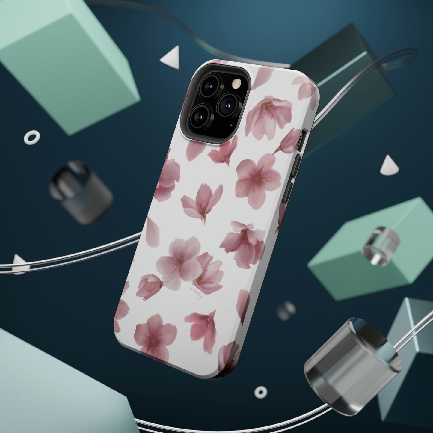Sakura Cherry Blossoms in Spring (White), MagSafe