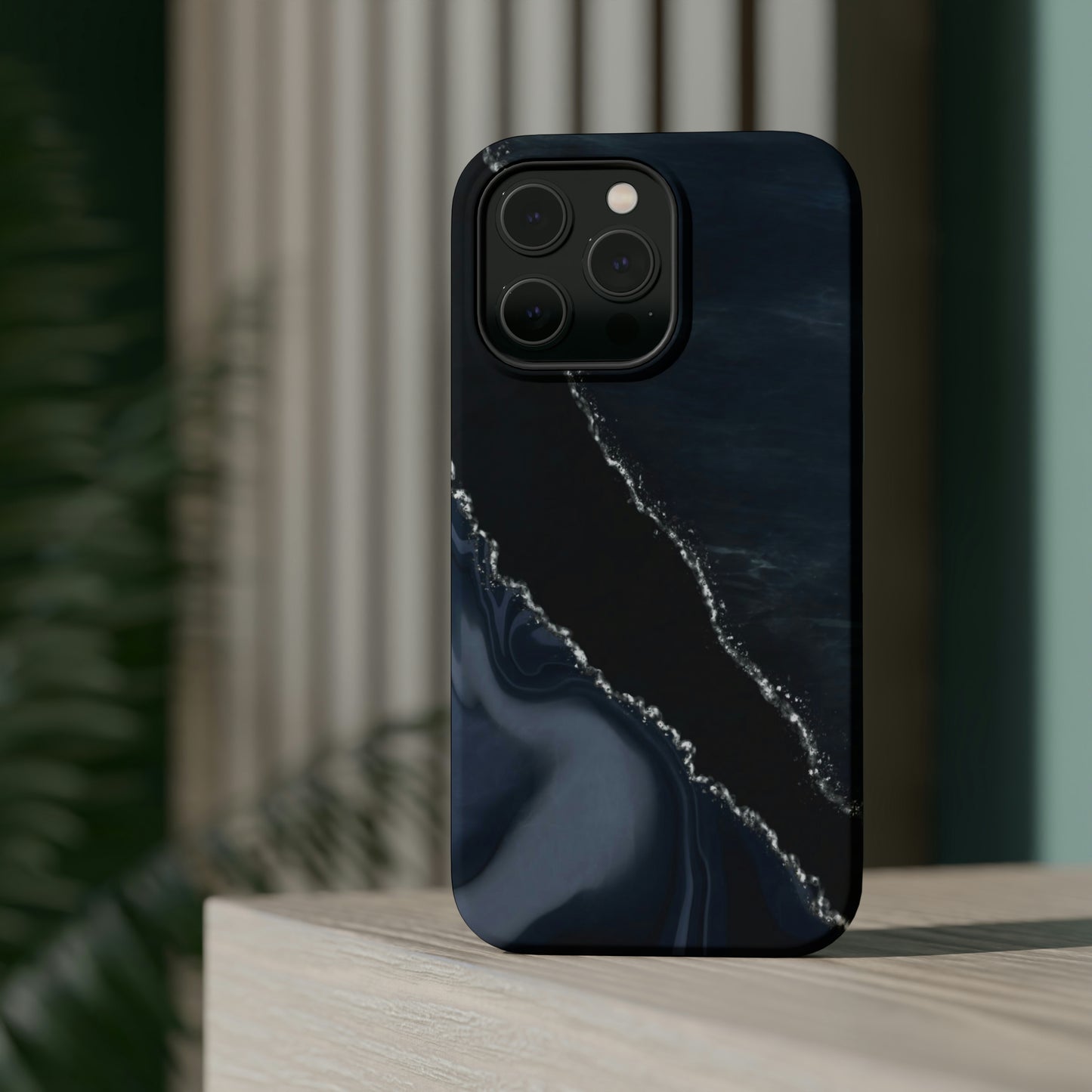Marble Art Dark Blue Geode, MagSafe
