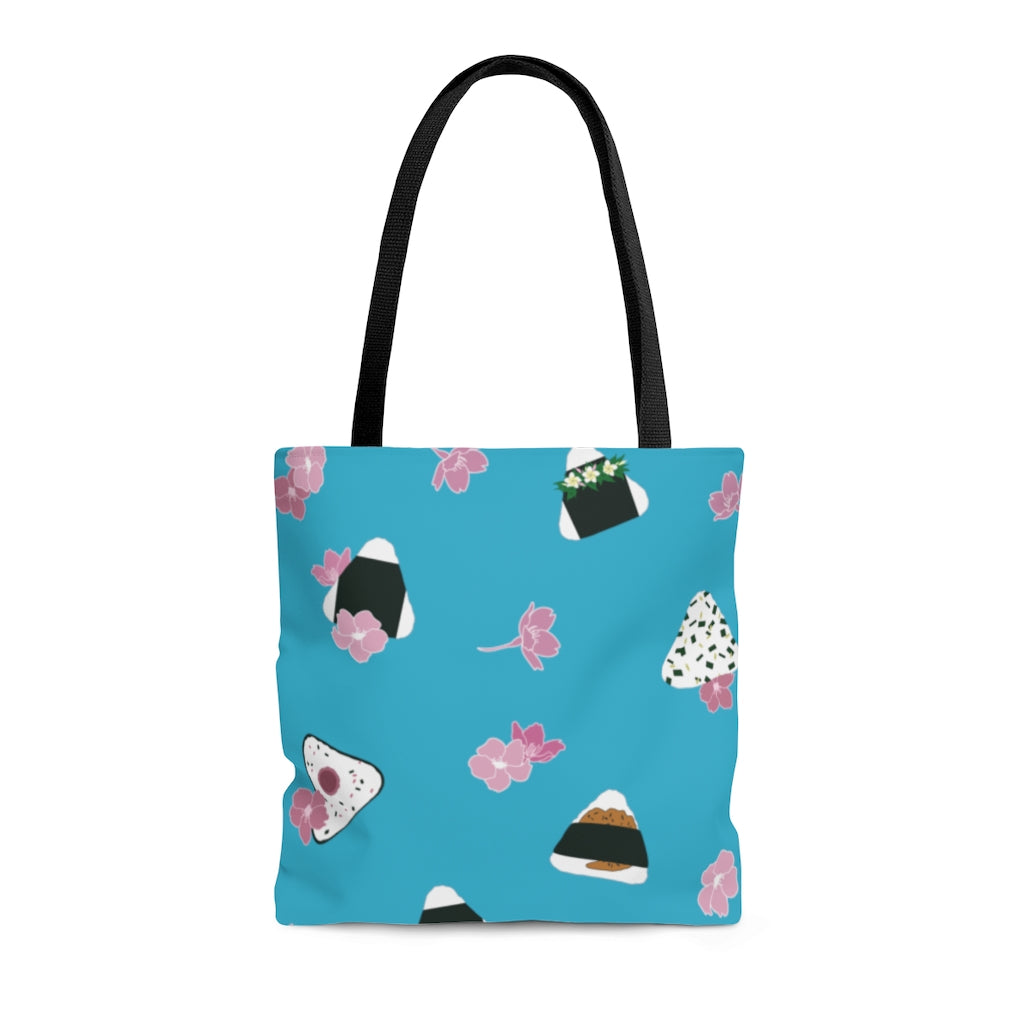Tote bag- Musubi Medley (Blue Lagoon)